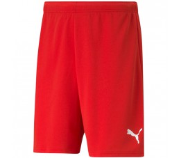 Spodenki męskie Puma teamRISE Short czerwone 704942 01