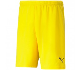 Spodenki męskie Puma teamRISE Short Cyber żółte 704942 07