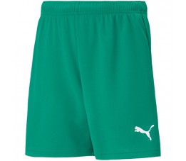 Spodenki dla dzieci Puma teamRISE Short Jr zielone 704943 05