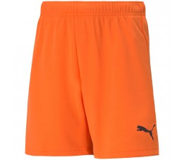 Spodenki dla dzieci Puma teamRISE Short Jr pomarańczowe 704943 08