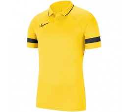 Koszulka męska Nike DF Academy 21 Polo SS żółta CW6104 719