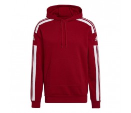 Bluza męska adidas Squadra 21 Sweat Hoody czerwona HC6282