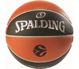 Piłka koszykowa Spalding NBA Euroleague IN/OUT pomarańczowo-czarna TF-500 84002Z/77101Z