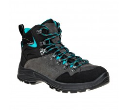 Buty trekkingowe Alpinus Veleta antracytowo-turkusowe GR43618