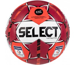 Piłka ręczna Select Ultimate PGNiG Superliga czerwono-biała  P8821