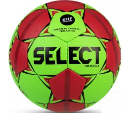 Piłka ręczna Select Mundo Mini 0 2020 zielono-czerwona 16695