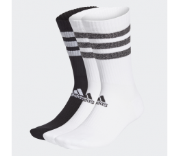 SKARPETY ADIDAS GLAM 3-STRIPES CUSHIONED CREW SPORT SOCKS 3 PARY MULTIKOLR GP3543