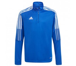 Bluza dla dzieci adidas Tiro 21 Training Top Youth niebieska GM7322