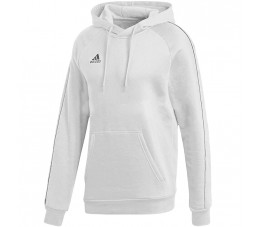 Bluza męska adidas Core 18 Hoody biała FS1895