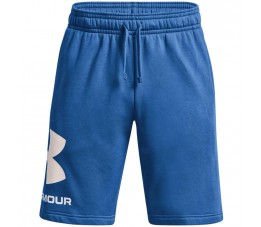 Spodenki męskie Under Armour Rival FLC Big Logo Shorts niebieskie 1357118 474