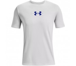 Koszulka męska Under Armour Repeat Ss graphics szara 1371264 014