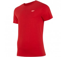 Koszulka męska 4F czerwona H4Z22 TSM352 62S
