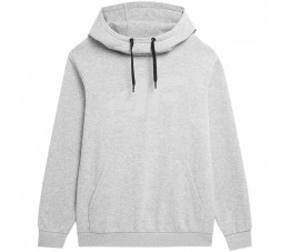 Bluza męska 4F chłodny jasny szary melanż H4L22 BLM352 27M