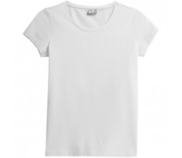Koszulka damska 4F biała H4L22 TSD353 10S