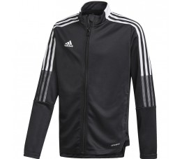 Bluza dla dzieci adidas Tiro 21 Track Jacket Youth czarna GM7314