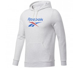 Bluza męska Reebok Classic Vector Hoodie biała FT7297