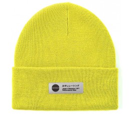 Czapka Ozoshi Haichi Cuffed Beanie limonka OWH20RCFB005