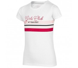 Koszulka dla dziewczynki 4F biała HJZ22 JTSD004 10S