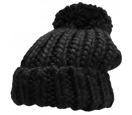 Czapka damska 4F głęboka czerń H4Z22 CAD013 20S