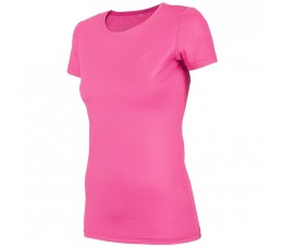 Koszulka damska funkcyjna 4F różowa H4Z22 TSDF352 54S
