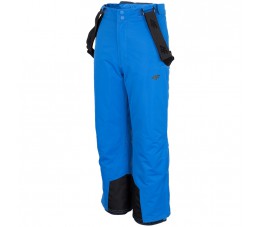 Spodnie narciarskie dla chłopca 4F niebieskie HJZ22 JSPMN001 33S