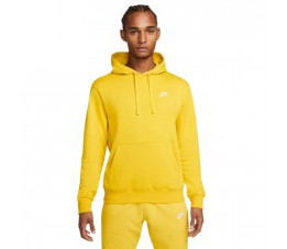 Bluza męska Nike Nsw Club Hoodie Po Bb żółta BV2654 709
