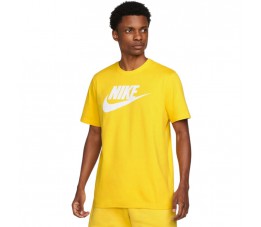 Koszulka męska Nike NSW Tee Icon Futura żółta AR5004 709