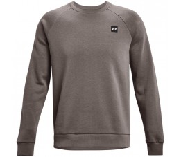 Bluza męska Under Armour Rival Fleece Crew brązowa 1357096 176