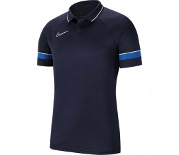 Koszulka dla dzieci Nike Dri-FIT Academy 21 Polo SS granatowa CW6106 453