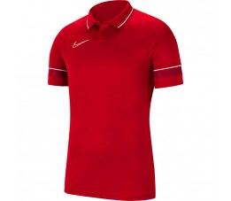 Koszulka dla dzieci Nike Dri-FIT Academy 21 Polo SS czerwona CW6106 657