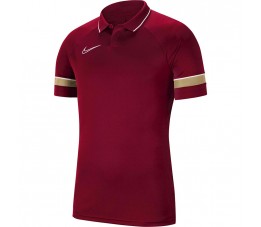 Koszulka dla dzieci Nike Dri-FIT Academy 21 Polo SS bordowa CW6106 677