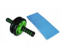 KÓŁKO TRENINGOWE PODWÓJNE - EXERCISE WHEEL DOUBLE 100428