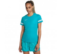 Koszulka damska Nike NK Df Academy 21 Top Ss niebieska CV2627 356