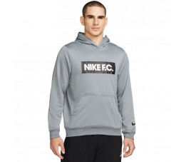 Bluza męska Nike NK DF FC Libero Hoodie szara DC9075 065