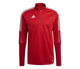 Bluza męska adidas Tiro 21 Training Top czerwona GH7303