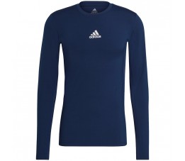 Koszulka męska adidas Compression Long Sleeve Tee granatowa GU7338