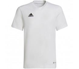 Koszulka dla dzieci adidas Entrada 22 Tee biała HC0447