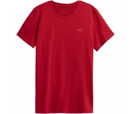 Koszulka męska 4F czerwona NOSH4 TSM352 62S