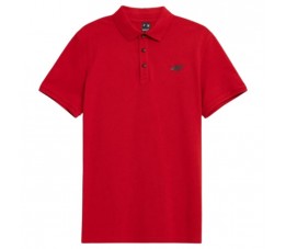 Koszulka męska 4F czerwona NOSH4 TSM356 62S