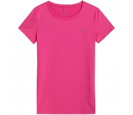 Koszulka funkcyjna damska różowa 4F NOSH4 TSDF352 54S