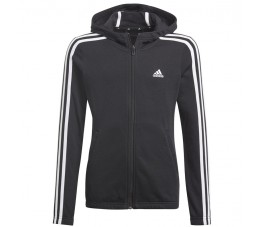 Bluza adidas Girls Essentials 3S Full-zip Hoodie GQ8356