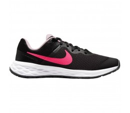 Buty dla dzieci Nike Revolution 6 NN (GS) czarno-różowe DD1096 007