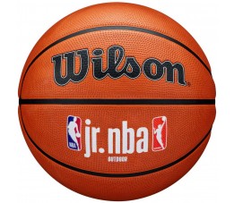 Piłka koszykowa Wilson JR NBA Logo Auth Outdoor pomarańczowa WZ3011801XB6