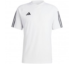 Koszulka męska adidas Tiro 23 Competition Jersey biało-czarna  IC4565