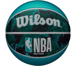 Piłka koszykowa Wilson NBA DRV Plus Vibe czarno-niebieska WZ3012602XB6