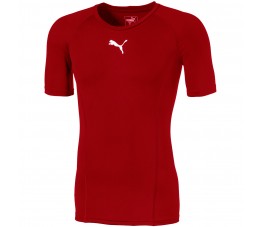 Koszulka męska Puma LIGA Baselayer SS czerwona 655918 01