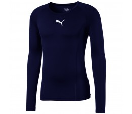 Koszulka męska Puma LIGA Baselayer LS granatowa 655920 20