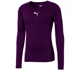 Koszulka męska Puma LIGA Baselayer LS fioletowa 655920 10