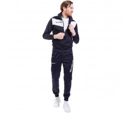 Dres Givova Tuta Visa Triacetato granatowo-biały TR018 0403
