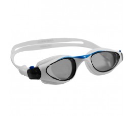 Okulary pływackie dla dzieci Crowell Splash biało-niebieskie 03